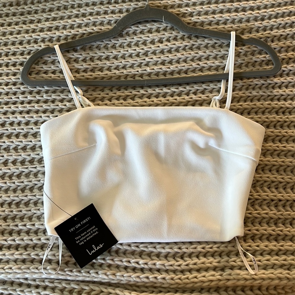 Lulus White Two-Piece Set